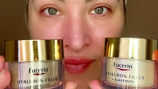 Eucerin Hyaluron Filler  Elasticity Antiaging range with the Patented Thiamidol ingredient 🤍 [upl. by Larena]