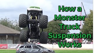 How A Monster Truck Suspension Works [upl. by Caras]