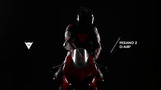 Dainese Misano 2 DAir® Tech Airbag System Lederkombi [upl. by Aicek]