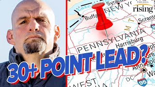 Lt Gov John Fetterman BLOWS AWAY Establishment Dem Conor Lamb In New PA Senate Poll With 30pt Lead [upl. by Amar604]