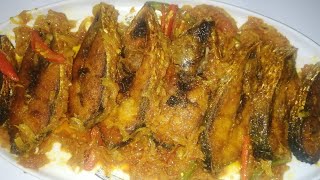 Spicy Hilsha Fish Curry  স্পাইসি হিলশা রেসিপি  Tanzila Cooking Kingdom [upl. by Winwaloe]