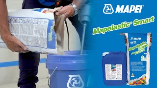 MAPEI  Landscaping System  Mapelastic Smart Tutorial [upl. by Dutch]