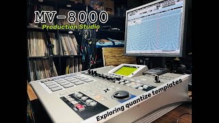 MV8000 exploring quantize templates [upl. by Urdna996]