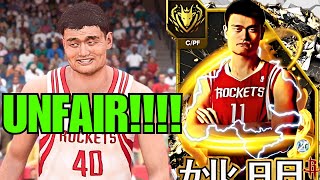 GOAT YAO MING IS THE MOST BROKEN CARD IN NBA2K24 MyTEAM [upl. by Weight]