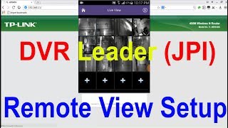 New Port Forwarding IP Camera Leader  Model SNA16 JPI Dvr  Khmer Cambodia [upl. by Yarazed]