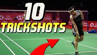 Top 10 TRICKSHOTS from Tai Tzu Ying [upl. by Bardo]