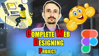 Complete figma Project  Figma Full Course  figma web design project  Class 25 [upl. by Ziguard726]