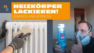 Heizkörper lackieren einfach und effektiv [upl. by Adam]