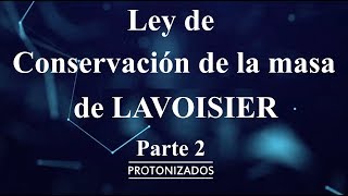 Ley de Lavoisier Ejercicio 2 [upl. by Aleac]