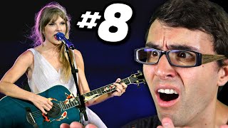 Taylor Swift Rated 8th BEST Guitarist [upl. by Eetnahs]