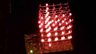 5x5x5 LED Cube [upl. by Odlaniger]