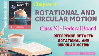 CHAPTER 4 CIRCULAR AND ROTATIONAL MOTION  CLASS 11 FBISE [upl. by Mariel725]