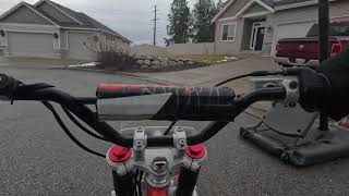 Riding 125cc pitdirt bike [upl. by Ruby]