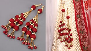 TrendyFashion DIY Tassels For Lehenga ❤🌹halajitara short [upl. by Eiznikam322]