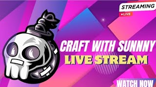 Craft with sunny Live stream 😀 [upl. by Ellenij]