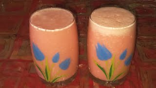 Watermelon Guava Smoothie  Guava Juice  Watermelon Smoothie Recipe Guava Smoothie Recipes 2008 [upl. by Maillij]