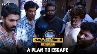 Kathiruppor Pattiyal Movie Scene  A Plan to Escape  Nandita  Appukutty  Manobala  Lyca [upl. by Phira429]