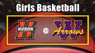 Huron at Watertown  Girls High School Basketball [upl. by Oirogerg313]