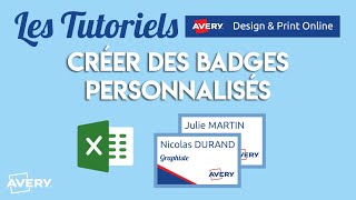 Comment créer des badges personnalisés  Tuto Design amp Print [upl. by Akilaz]