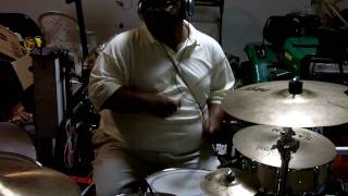 Hezekiah Walker Presents The LFT Mass Choir  I Will Bless The Lord Drum Cover [upl. by Elga]