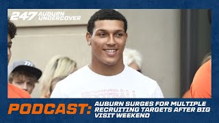 Podcast Auburn surges for multiple recruiting targets after big visit weekend [upl. by Eniledgam]