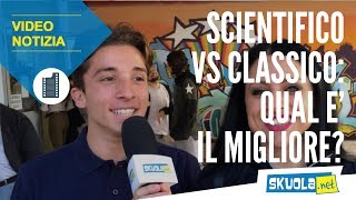 Challenge Scientifico vs Classico parte la sfida [upl. by Minta462]