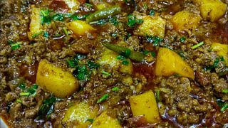 keema aloo recipekeema recipe  how to make keemahyderabadi keema recipe CookingShookingHindi [upl. by Bellis]