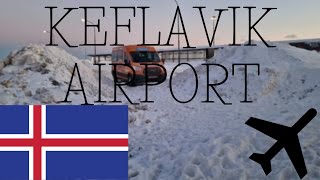 KEFLAVIK AIRPORT WELCOME TO ICELAND HOW TO GET TO REYKJAVIK WINTER WEATHER [upl. by Deron]