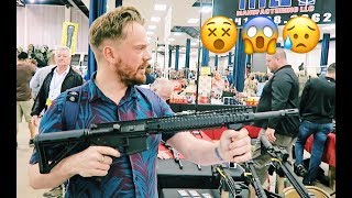 BRITISH people shoot GUNS for the first time 😵 [upl. by Archie623]