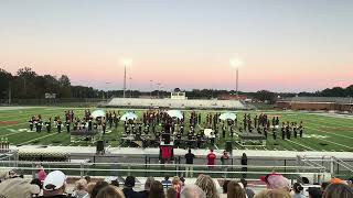 1052024 Sand Mountain Invitational Weaver High School Marching Band [upl. by Ditzel]