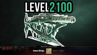 Osteo Striga Lv 2100  Destiny 2 [upl. by Pascha510]