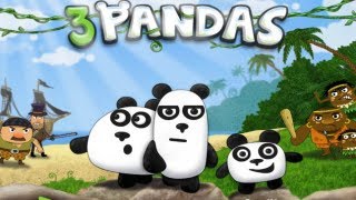 3 Pandas 1 Walkthrough All Levels HD [upl. by Leasim345]