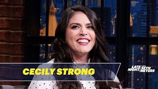 Cecily Strong Cried Tears of Joy After Performing with RuPaul on SNL [upl. by Binah]