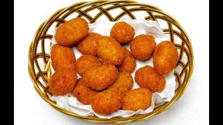 പൊട്ടറ്റോ നഗ്ഗെറ്റ്സ്  Easy Potato Nuggets Recipe in Malayalam [upl. by Pitts]