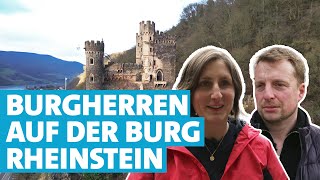 Burg Rheinstein bereitet sich auf die neue Saison vor [upl. by Lougheed]