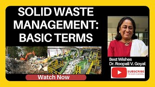 Solid waste management Basic terms हिंदी में  A Comprehensive Guide of basic Terminologies in Hindi [upl. by Iong320]