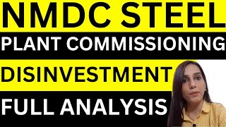 NMDC steel share news today  NMDC steel disinvestment update  NMDC steel share price target [upl. by Silsby]