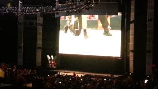 WWE SmackDown LIVE opening amp pyro in WilkesBarre PA 52615 [upl. by Torrell]