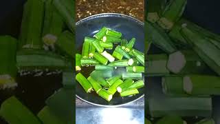 Masala Bhindi Fry Bhindi Recipe frybhindirecipe ladyfinger youtubeshorts short kitchensheetal [upl. by Petie]