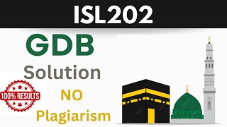 ISL202 GDB SolutionFall 2023100 correctISL202 GDB solvedISL Complete GDB solution [upl. by Bonni]