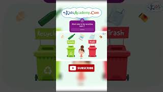 Recycling Explained for Kids  Fun Learning Short  Kids Academy [upl. by Michael343]