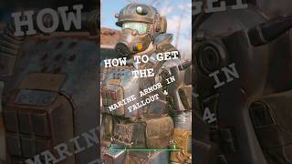 How to get the marine armor in fallout 4 In the far harbor dlc fallout4 fypシ゚viral fyp [upl. by Ydiarf]