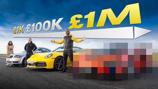 £1000 vs £100000 vs £1000000 Sports Car Which Is Best  4K [upl. by Ylera]