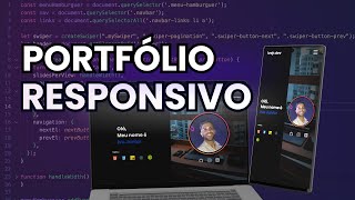 Como criar um Portfólio RESPONSIVO [upl. by Maryn177]