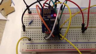 Working sketch i2c Esp01 as master to Arduino as slave 0x08 [upl. by Namijneb182]