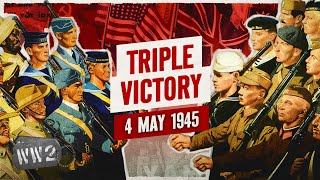 Week 297  Allied Victory in Berlin Italy and Burma  WW2  May 4 1945 [upl. by Peatroy]