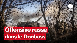 Guerre en Ukraine  létau russe se resserre dans le sudDonbass une ville stratégique menacée [upl. by Dirrej127]