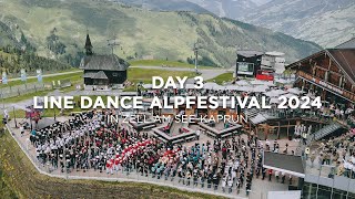 Day 3  Line Dance AlpFestival 2024 in Zell am SeeKaprun [upl. by Eseenaj]