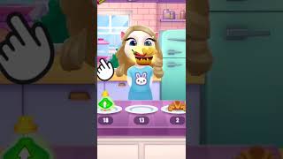 😰😰What happened my Angela 2 mytalkingangel2 angela2 talkingangela myangela2dance funny [upl. by Koral870]