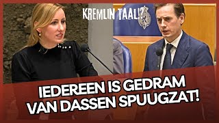 Dassen probeert BBBer te beschuldigen van KREMLINTAAL Voorzitter GRIJPT IN [upl. by Anirtap]